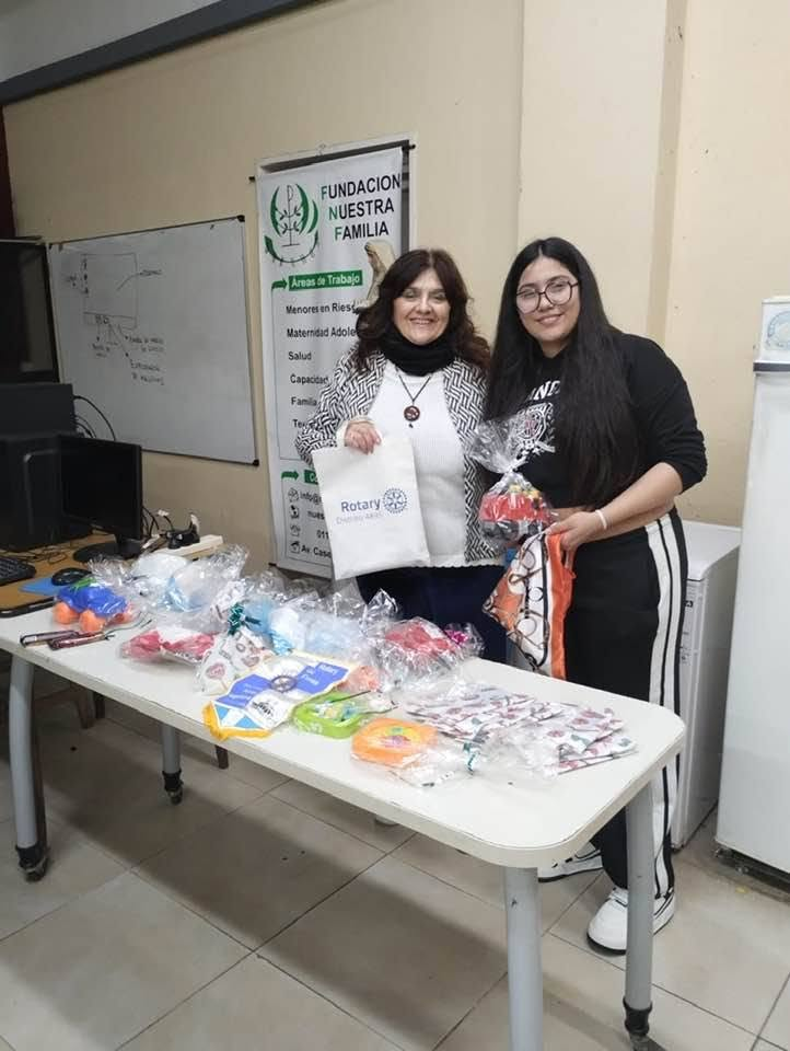 Donacion a Fundacion Nuestra Familia 